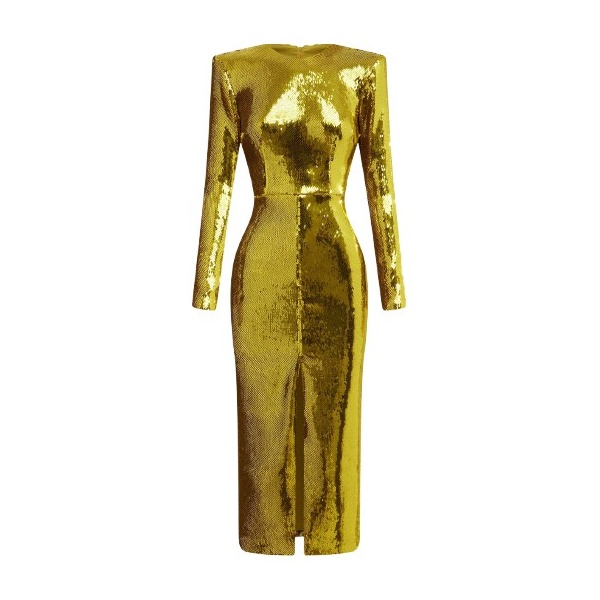 alex perry sequin midi dress