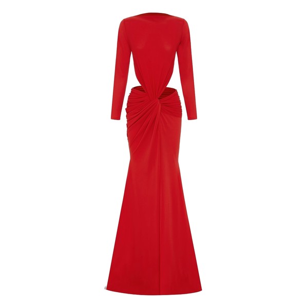 alex perry crepe jersey gown
