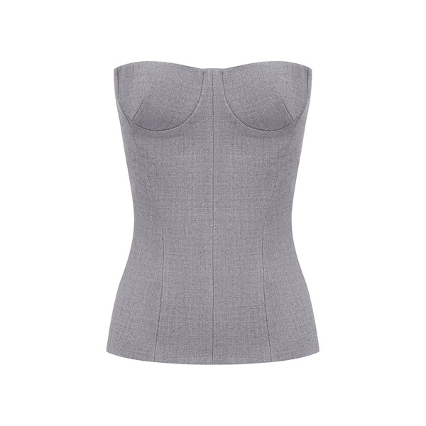 alex perry wool suiting top