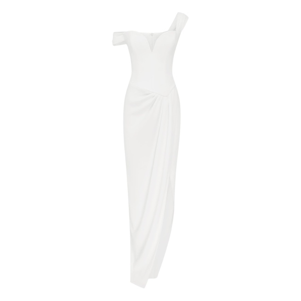 alex perry crepe gown