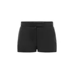 alex perry embossed leather shorts