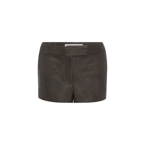 alex perry leather shorts