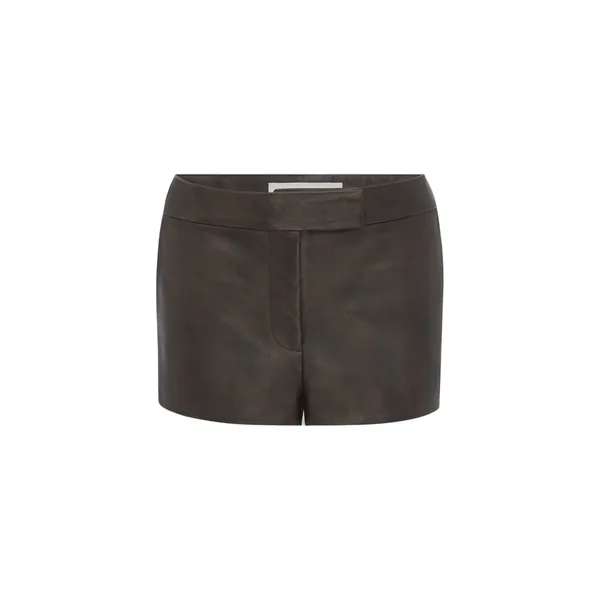 alex perry leather shorts