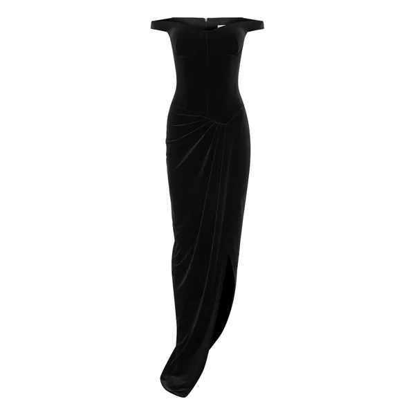 alex perry velvet gown