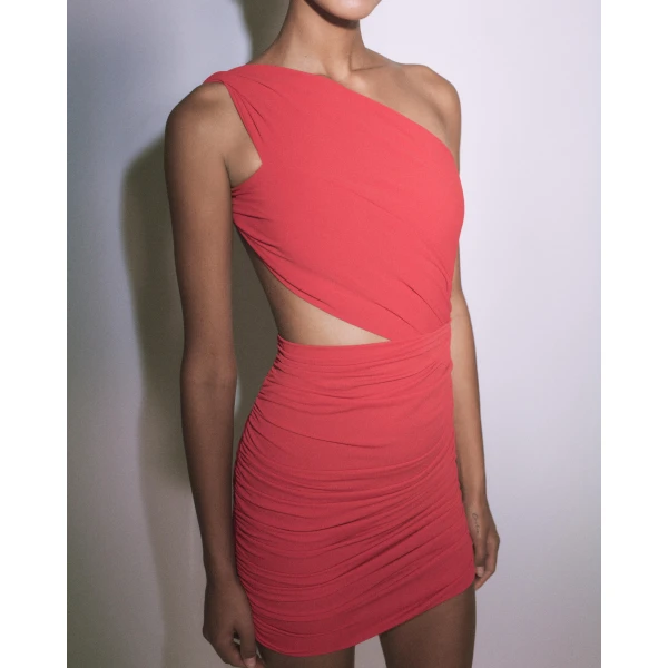 One Shoulder Mini Dress