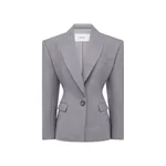alex perry wool suiting blazer