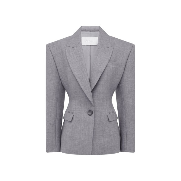 alex perry wool suiting blazer