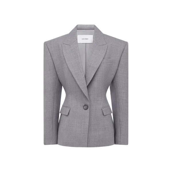 alex perry wool suiting blazer