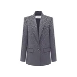 alex perry crystal suiting blazer