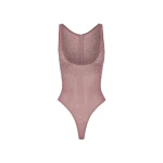 alex perry crystal mesh bodysuit