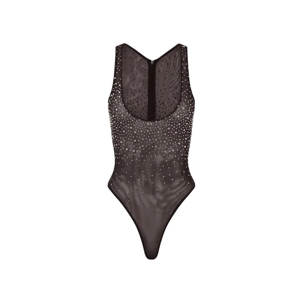 alex perry crystal mesh bodysuit