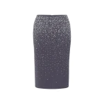 alex perry crystal suiting skirt