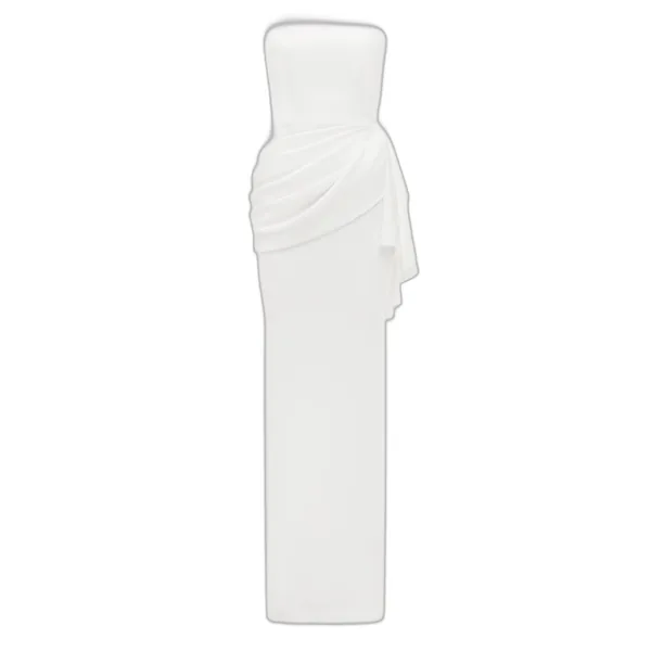 alex perry satin crepe gown