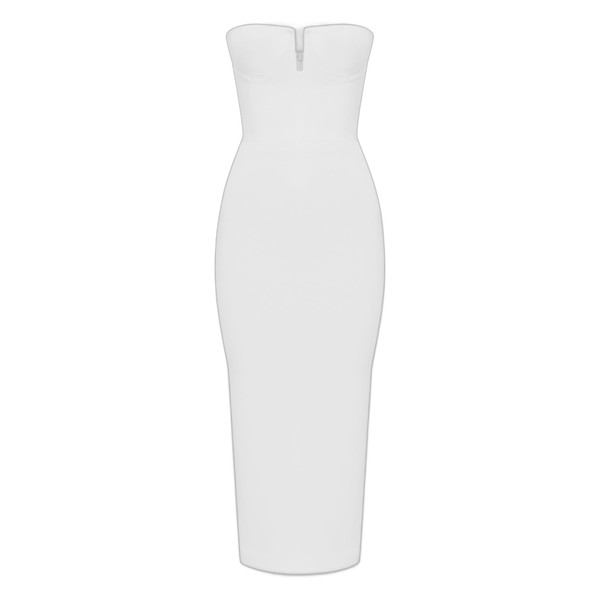 alex perry satin crepe midi dress