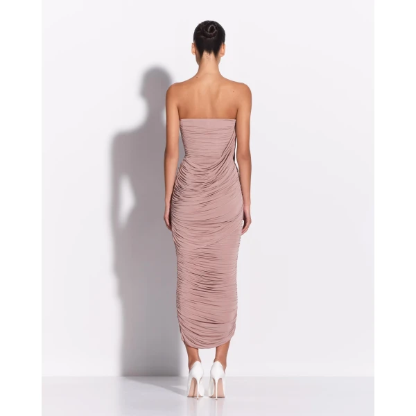 Strapless Drape Column