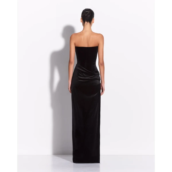 Strapless Drape Column
