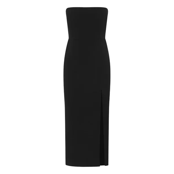 alex perry crepe midi dress