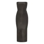 alex perry leather midi dress