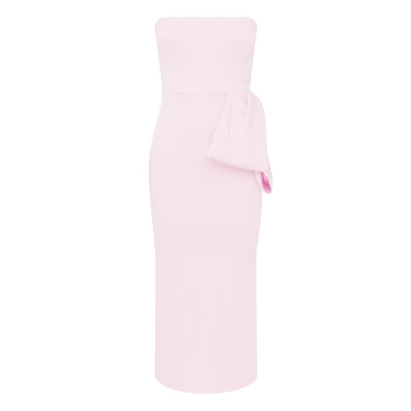 alex perry satin crepe midi dress