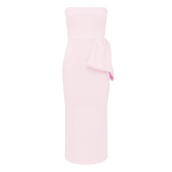 alex perry satin crepe midi dress
