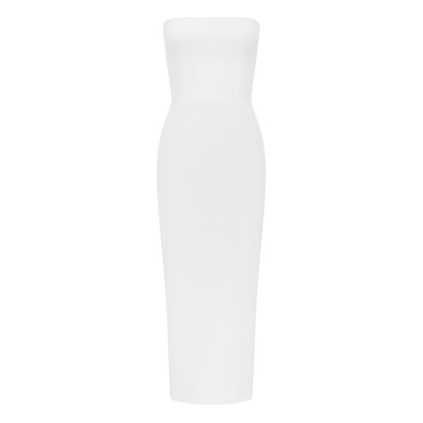 alex perry stretch crepe midi dress
