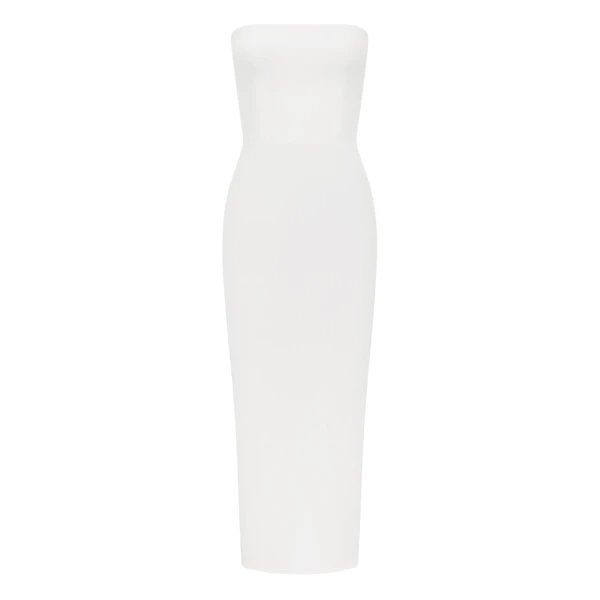 alex perry stretch crepe midi dress