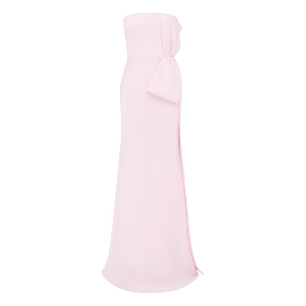 alex perry satin crepe gown