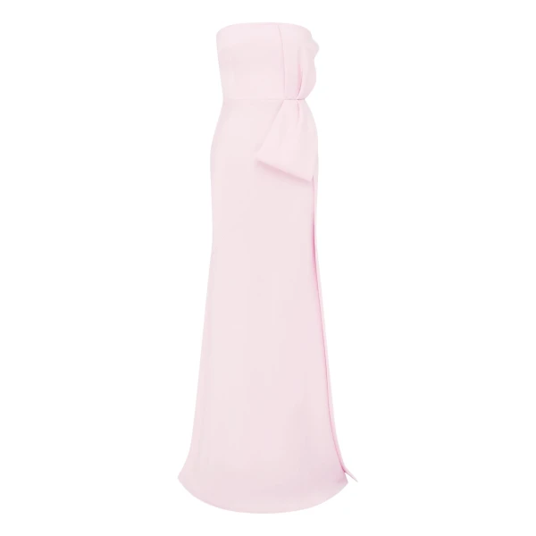alex perry satin crepe gown