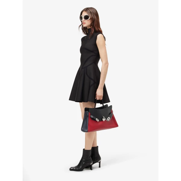 Alexander McQueen Anatomical Lines Knit Mini Dress, view 3