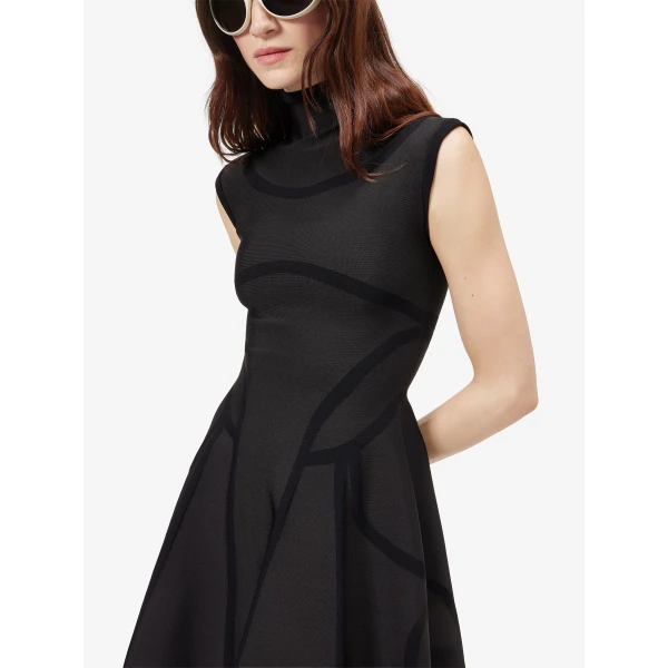 Alexander McQueen Anatomical Lines Knit Mini Dress, view 5