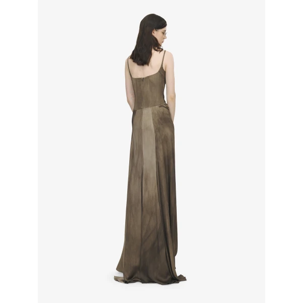 Alexander McQueen Asymmetric Drape Evening Dress, view 4