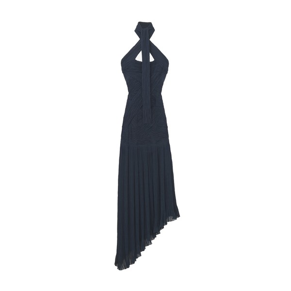Alexander McQueen Asymmetric Ruched Dress