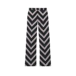Alexander McQueen Chevron Stripe Bumster Trousers