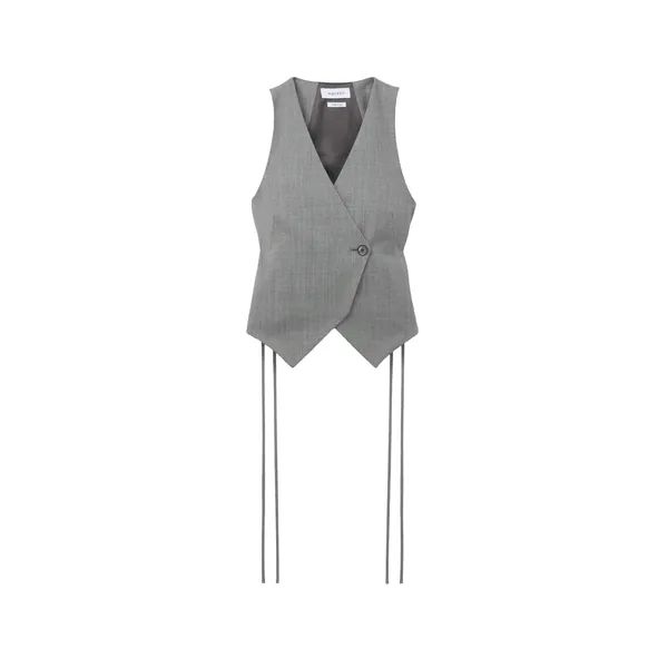 Alexander McQueen Corset Laced Waistcoat - Jackets - British Luxury Tailoring at Coveti