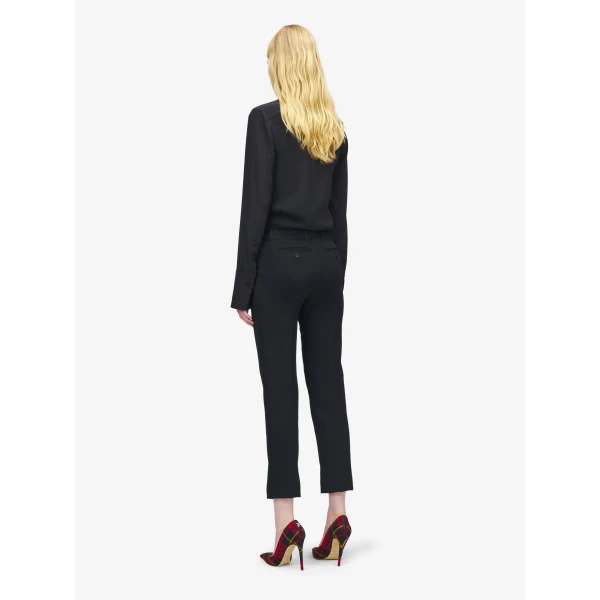 Alexander McQueen Cropped Tailored Trousers, view 4