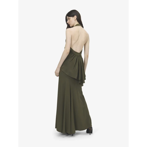 Alexander McQueen Floral Embroidery Asymmetric Top, view 4