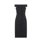 Alexander McQueen Floral Jacquard Pencil Dress