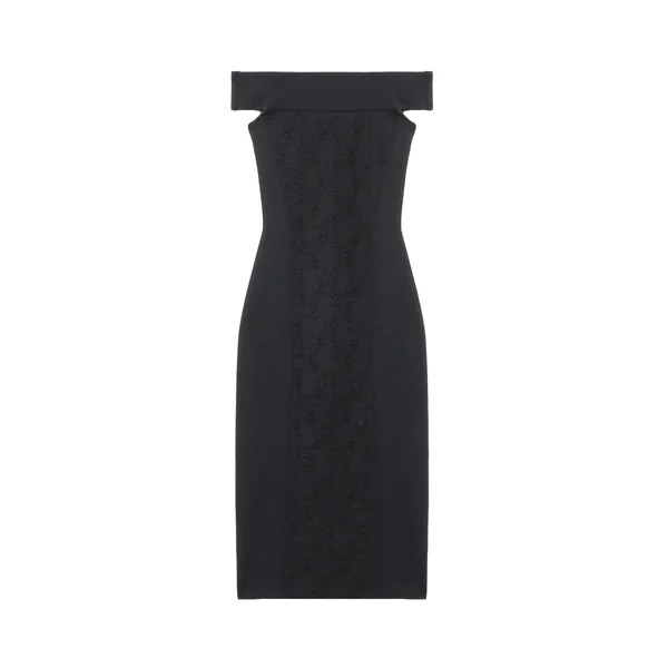 Alexander McQueen Floral Jacquard Pencil Dress - Dresses - British Luxury Tailoring at Coveti