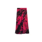 Alexander McQueen Floral Slashed Midi Skirt - Skirts - British Luxury Tailoring at Coveti