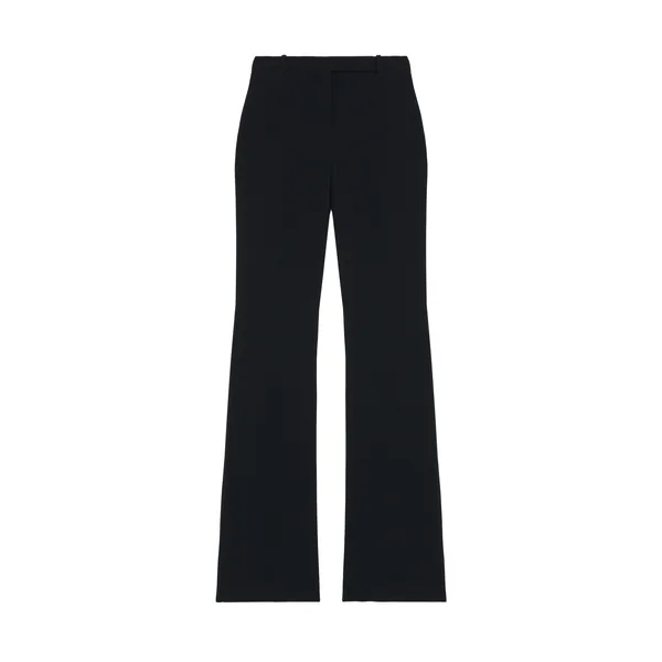 Alexander McQueen Narrow Bootcut Trousers in Black - Pants - British Luxury Tailoring at Coveti