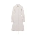 Alexander McQueen Pinstriped Shirt Dress