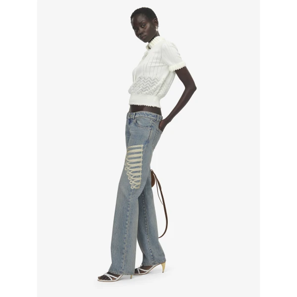 Alexander McQueen Pointelle Knit Top, view 3