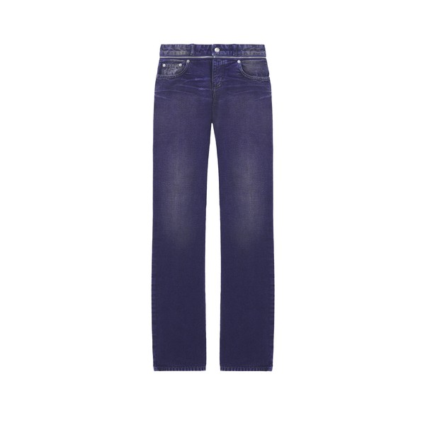 Alexander McQueen Slashed Zip Bootcut Jeans