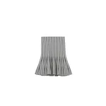 Alexander McQueen Striped Knit Mini Skirt