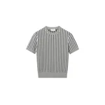 Alexander McQueen Striped Knit Top
