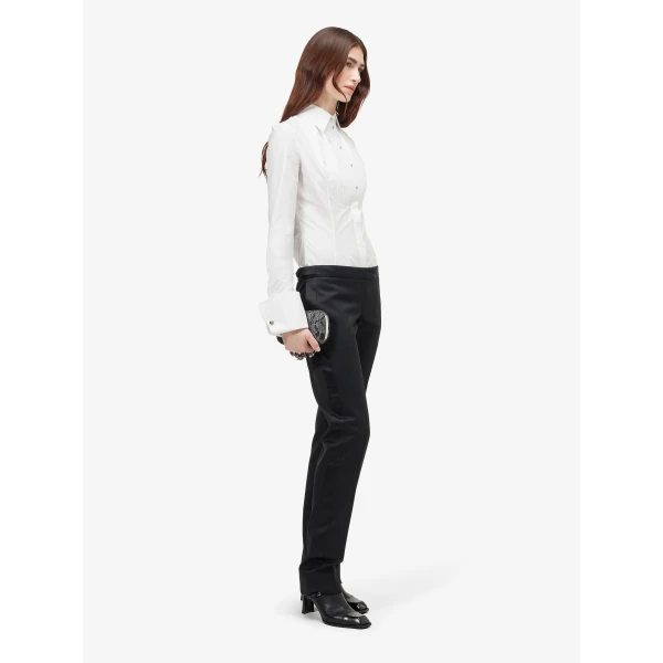 Alexander McQueen Tuxedo Striped Shirt, view 3