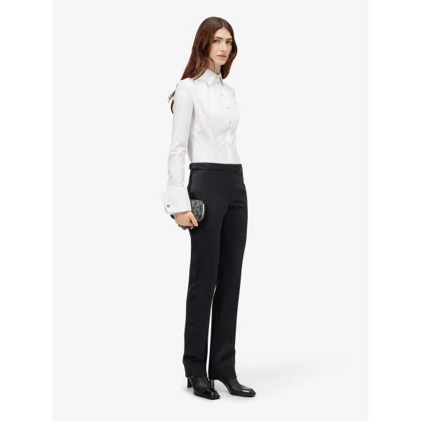 Alexander McQueen Tuxedo Trousers, view 3