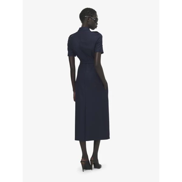 Alexander McQueen Uniform Midi Dress, view 3