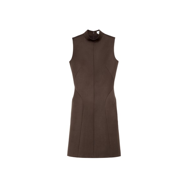 Alexander McQueen Wool Barathea Mini Dress