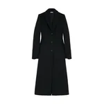 Alexander McQueen Wool Felt Single-breasted Coat